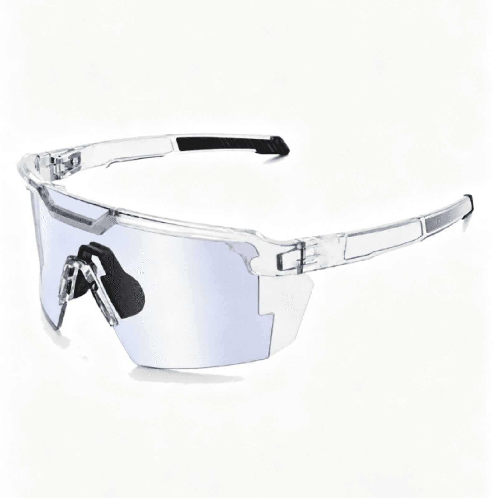 UV400 Photochromic Polarized Safety Glasses - Impact Resistant PC Lens ...