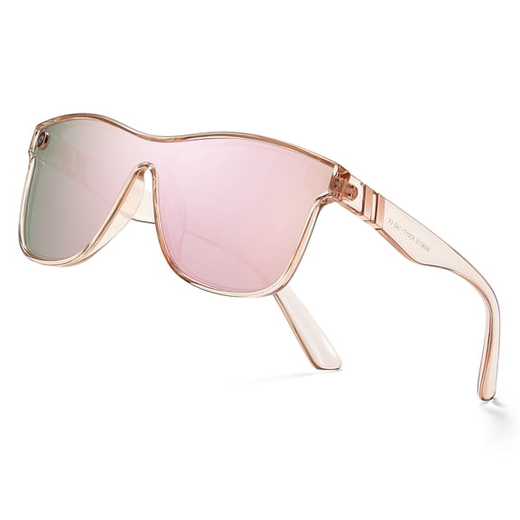 UV400 Protection Oversized Sunglasses Women Men Shatterproof Lens for Driving Outdoor