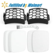 UV850 UV900 Replacement Filters for Shark Performance Lift Away UV850 UV900 DuoClean Upright Vacuum, 2 HEPA Filters and 2 Foam & 2 Felt Filters, Replace Part #XHF320 & XFFK602UKT