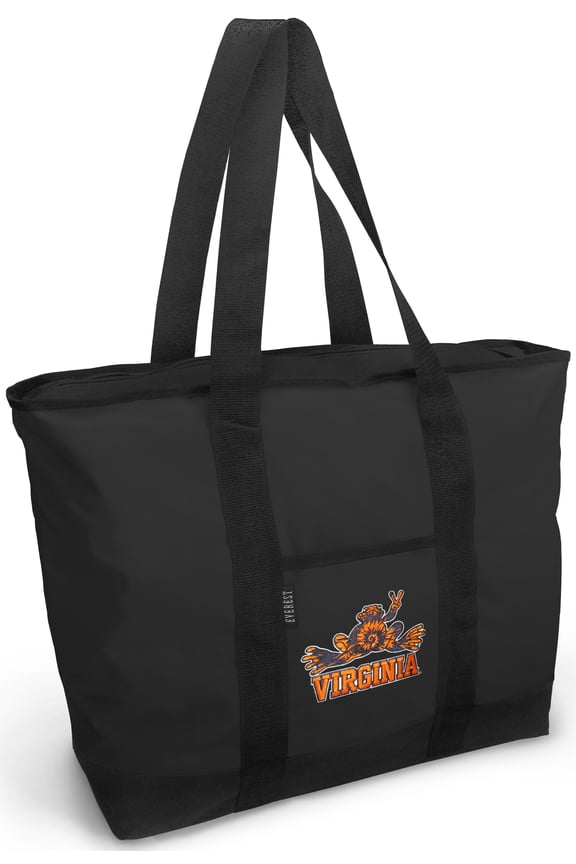 UVA Peace Frog Tote Bag Deluxe UVA Tote Bags