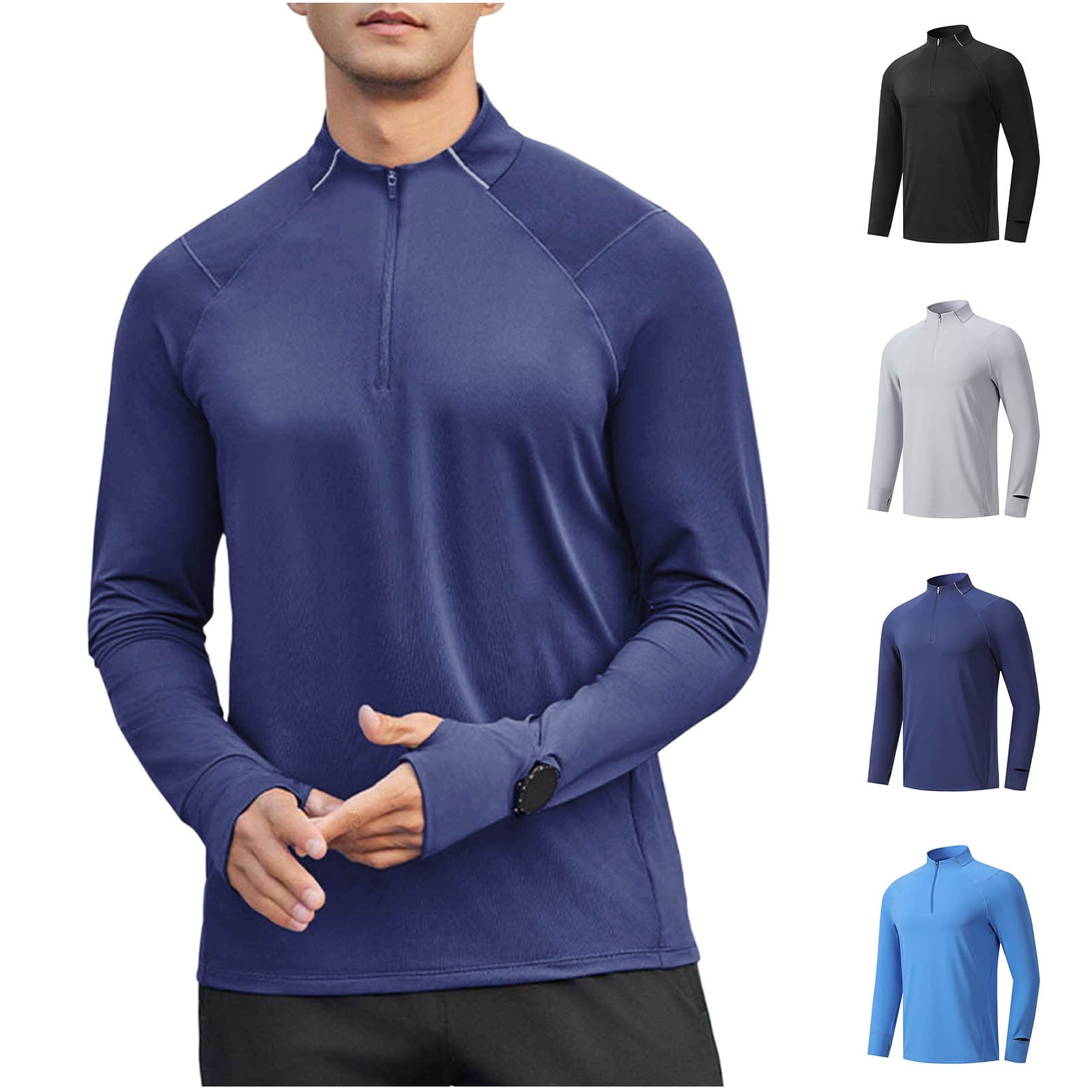 Heren Zomer Ijs Zijde T-shirts Voor Mannen Casual Trendy Losse Sport Tops Uitgaan Ademend T-shirts Losse Fit Leuke Atletische Western Tees Shirts 2025 Plus Size T-shirt Korte Mouw, Blauw, M