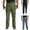 thumbnail image 1 of UVEASISHA Cargo Pants for Men Military,Mens Lightweight Ripstop Tactical Pants Quick Dry Hiking Work Pants Travel Climbing Outdoor Stretch Pants with Multi Pockets Sales Today, 1 of 7