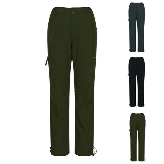 UVEASISHA Hiking Pants for Men Quick Dry Casual Fleece Lined Cargo Work Pants Outdoor Windproof and Waterproof Athletic Trousers Winter Warm Up Cargo Pants Back to College Sale,Dark Gray,L
