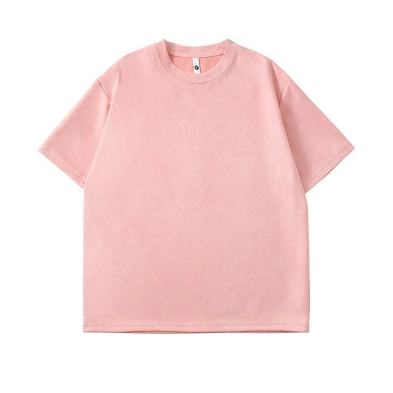 UVEASISHA 90 Off Clearance Sale Mens T Shirts Unisex Half Sleeve Summer Tops Solid Color Crewneck Casual Stylish Tees Basic T Shirt Sport Workout Clothes 2025