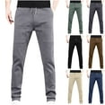 thumbnail image 1 of UVEASISHA Big and Tall Drawstring Cargo Pants for Men Outdoor Waterproof Hiking Pants Elastic Waist Straight Leg Work Pants with Pockets Blue M, 1 of 3