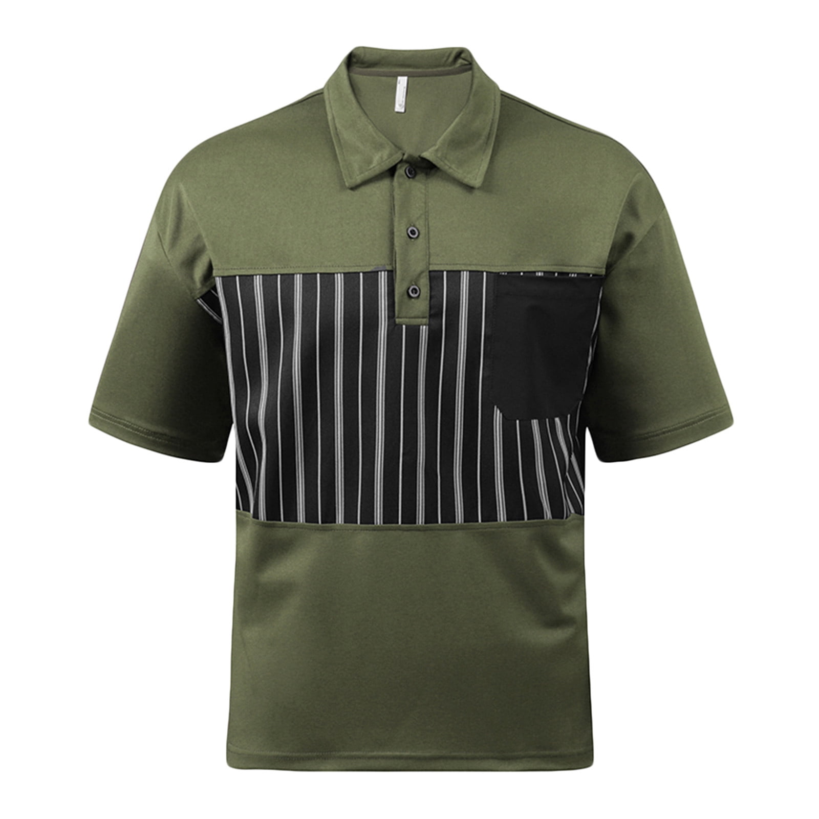 UVEASISHA Men Big and Tall Golf Shirts,Men Golf Polo Shirts Short