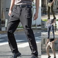 thumbnail image 1 of UVEASISHA Mens Athletic Fit Hiking Pants,Lightweight Cargo Pants for Men Outdoor Sport Quick Dry Work Pants Casual Regular Fit Joggers Sweatpants On Sale, 1 of 4