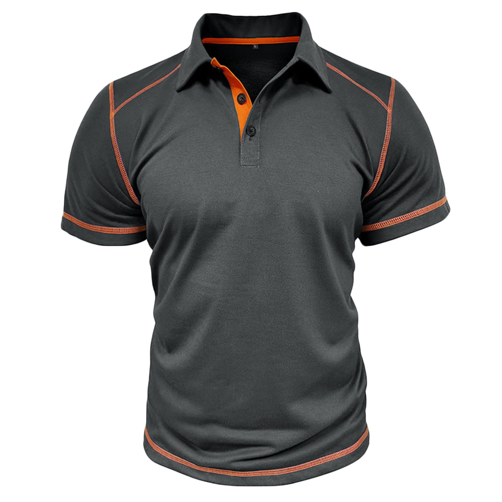 UVEASISHA Mens Big and Tall Golf Shirts Clearance Men Golf Polo Shirts Short Sleeve Pullover Quick Dry Moisture Wicking 4 Way Stretch Summer Athletic