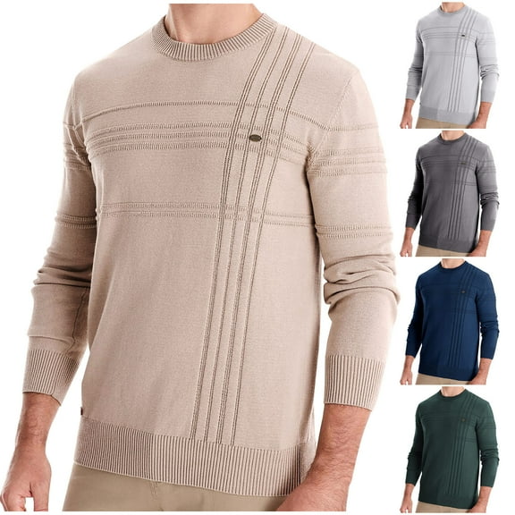 UVEASISHA Mens Lightweight Sweaters Soft Crewneck Knit Pullover Regular Fit Casual Knitted Jumper Tops Fall Thin Fashion Sweater Shirts Dark Gray S