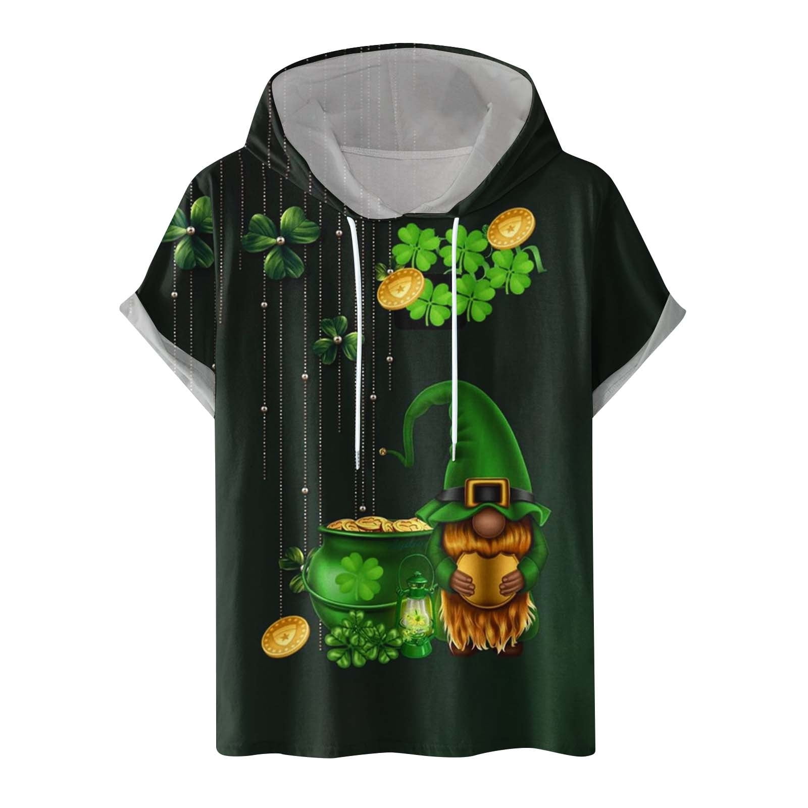 UVEASISHA Mens Short Sleeve Thin Hoodies,Men's Short Sleeve Hoodie