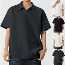 UVEASISHA Mesh Golf Shirts for Men Performance Quick Dry Breathable Athletic Poloss Gradient Print Short Sleeve Relaxed Fit Polos Shirt Black L