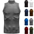 thumbnail image 1 of UVEASISHA Running Tank Tops for Men Sleeveless Compression Shirts Summer Quick Dry Muscle Tanks Comfy Casual Gym Workout Tank Top Black M, 1 of 8