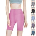 thumbnail image 1 of UVEASISHA Women's Biker Shorts High Waisted Butt Lifting Yoga Leggings Lightweight Breathable Workout Tights Soft Comfy Summer Running Shorts Gray L, 1 of 4