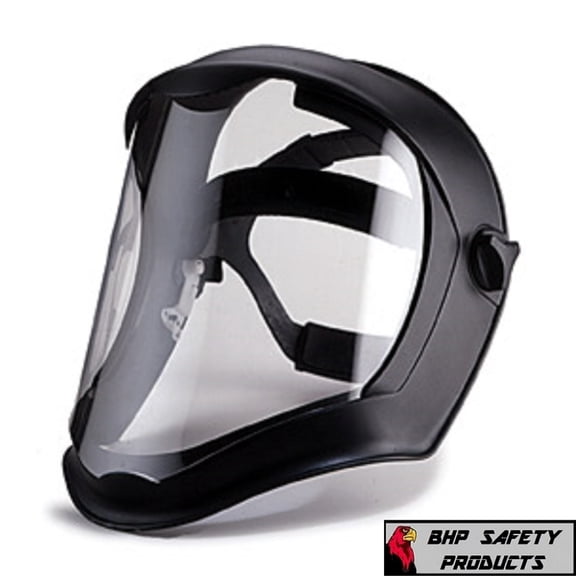 UVEX BIONIC S8510 SAFETY FACE SHIELD CLEAR ANTI-FOG POLYCARBONATE GRINDING Z87.1