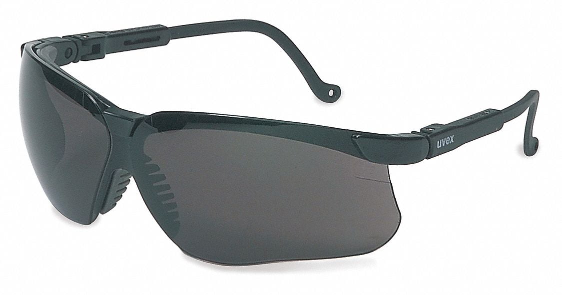 UVEX by Honeywell - S3212X Uvex by Honeywell Genesis Safety Glasses with Hydroshield Anti-Fog Coating, Black Frame