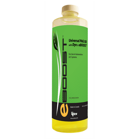 UView 488016P Universal PAG Oil with Dye & eBoost - 16 oz./480ml Bottle