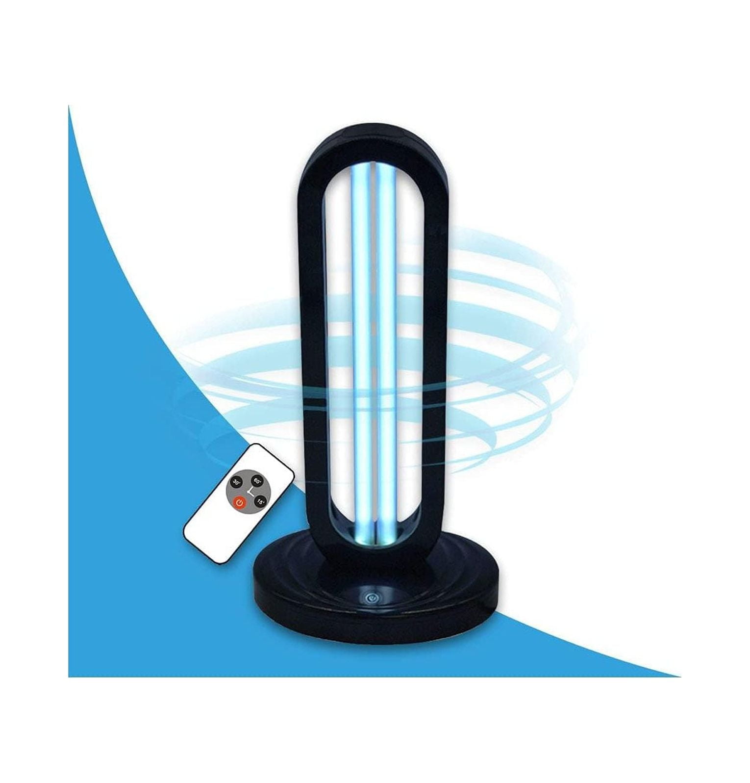 UVILIZER Tower UV Light & Ultraviolet Sterilizer Lamp w/ Control