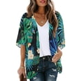 thumbnail image 1 of Shine Up Blouses for Women Print Kimono Plus Size Clothes Summer Casual Swimsuits Coverup Tops, 1 of 7