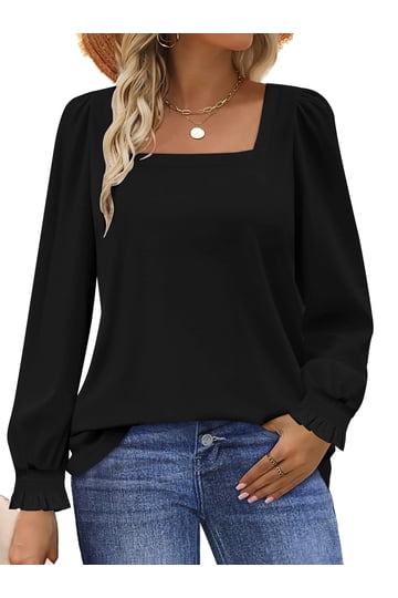 Womens Square Neck Tops Womens Square Neck Tops