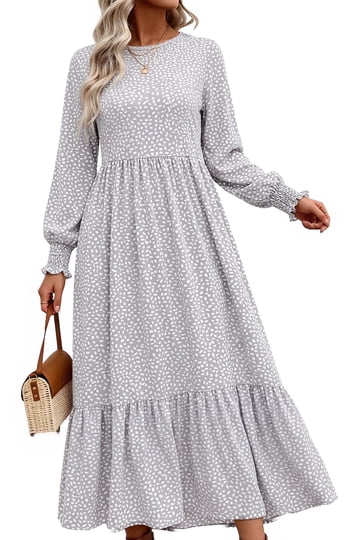 grey t shirt maxi dress Gray T-Shirt Dresses for Women Casual Summer and Beach Styles group-tiana-long-dress