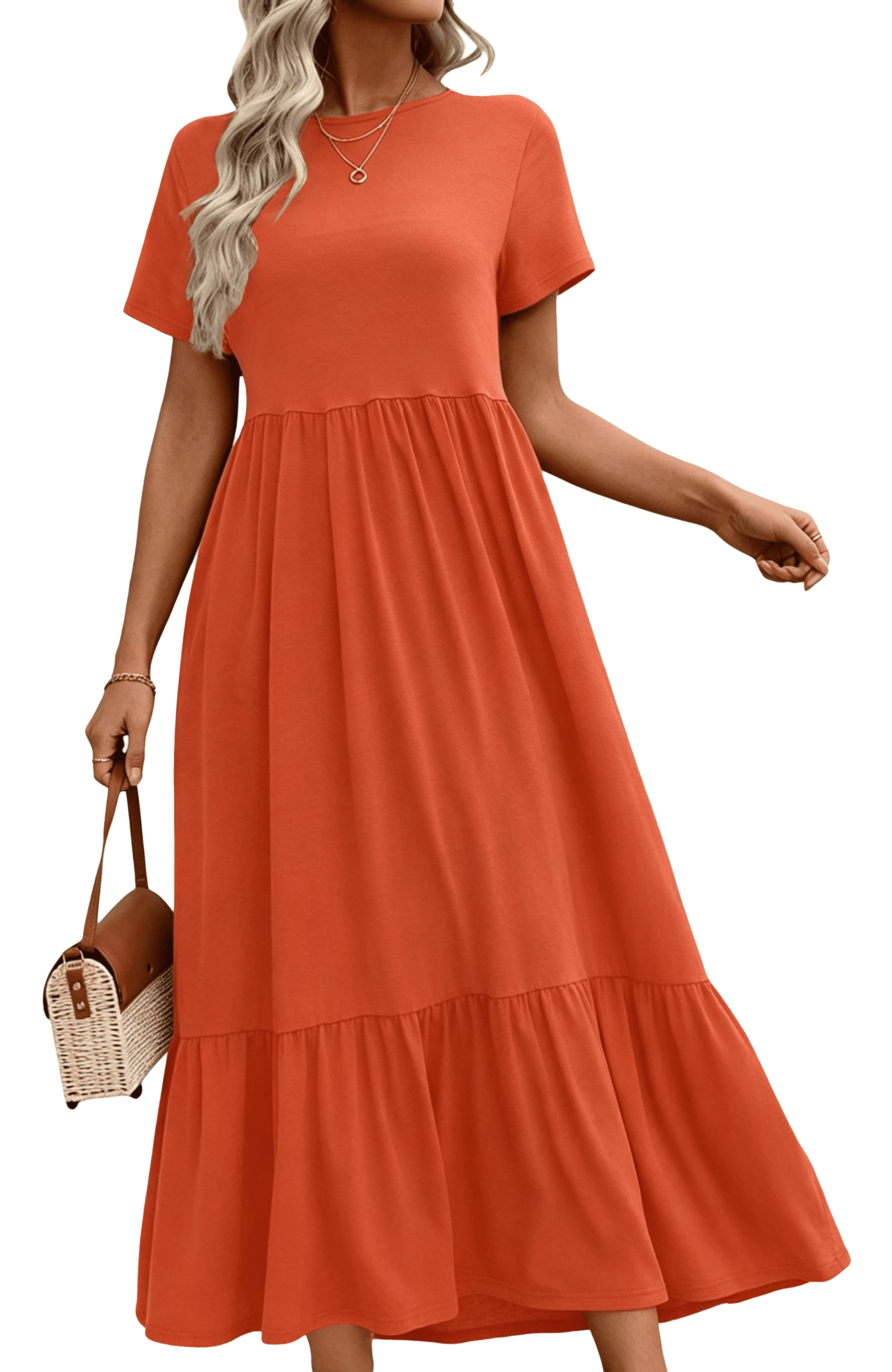 uvn fall long dress walmart UVN Fall Dresses for Women Long Sleeve Casual Winter Dress with Pockets Buttons Side Tunic Dress