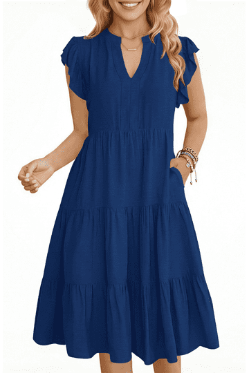 Shop Womens Blue Dresses for Casual, Midi and Sundress Styles