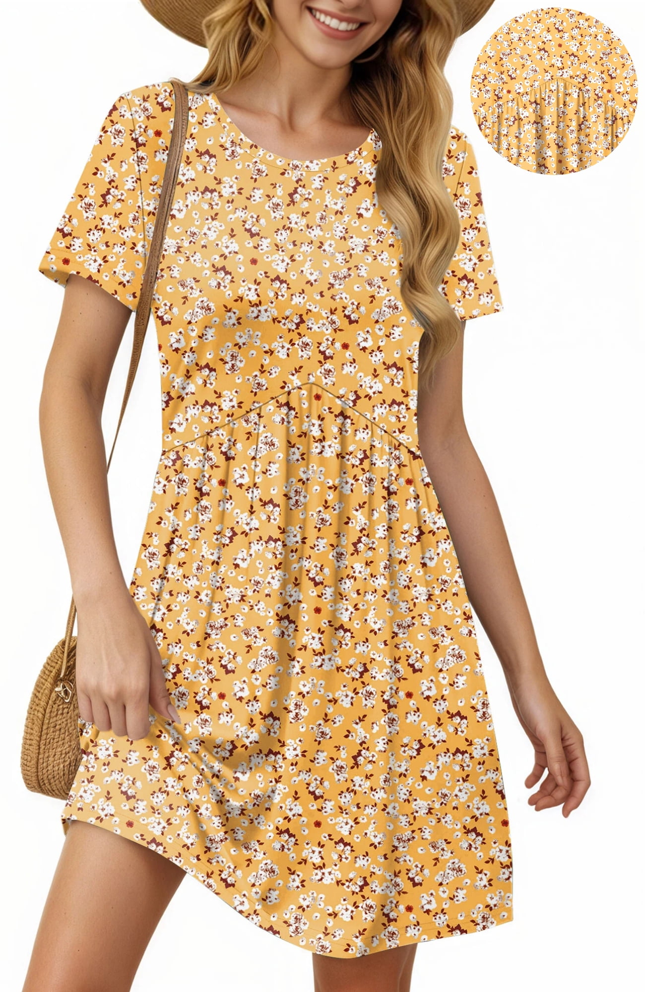 UVN Fall Dresses for Women Long Sleeve Casual Winter Dress with Pockets Buttons Side Tunic Dress - Walmart.com UVN Fall Dresses for Women Long Sleeve Casual Winter Dress with Pockets Buttons Side Tunic Dress - Walmart.com