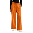thumbnail image 1 of UVN Sweatpants for Women Casual Wide Leg Baggy Pants Straight Long Trousers High Waist Drawstring Workout Pants with Pockets, 1 of 12