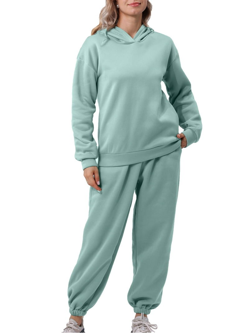 UVN Tracksuit for Women Hoodie Piece Set Sweatsuit Casual