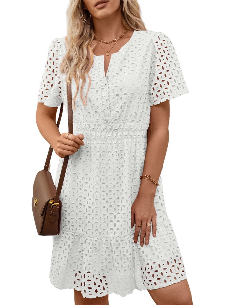 AEL Summer women short commuting V-neck sleeveless tight fitting dress