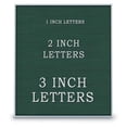 thumbnail image 1 of UVP UV1213A-SATIN-HUNGRN Hunter Green vinyl letterboard 30' x 36' with Satin Aluminum Frame, 1 of 1