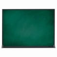 thumbnail image 1 of UVP UV1220MA-BLACK-GREEN Green chalkboard 24' x 18' with Black aluminum frame, 1 of 1