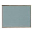 thumbnail image 1 of UVP UV6030AK-WALNUT-CLOUD Cloud fabric corkboard with walnut wood frame 48' x 36', 1 of 1