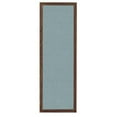 thumbnail image 1 of UVP UV6090AK-WALNUT-CLOUD Cloud fabric corkboard with walnut wood frame 12' x 36', 1 of 1