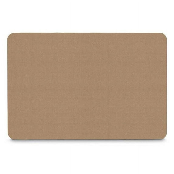 UVP UV752-BUFF Unframed Buff fabric covered corkboard 36' x 24'