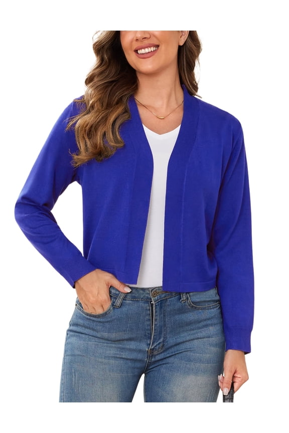 Women's Lightweight Cardigan Sweater, Size M