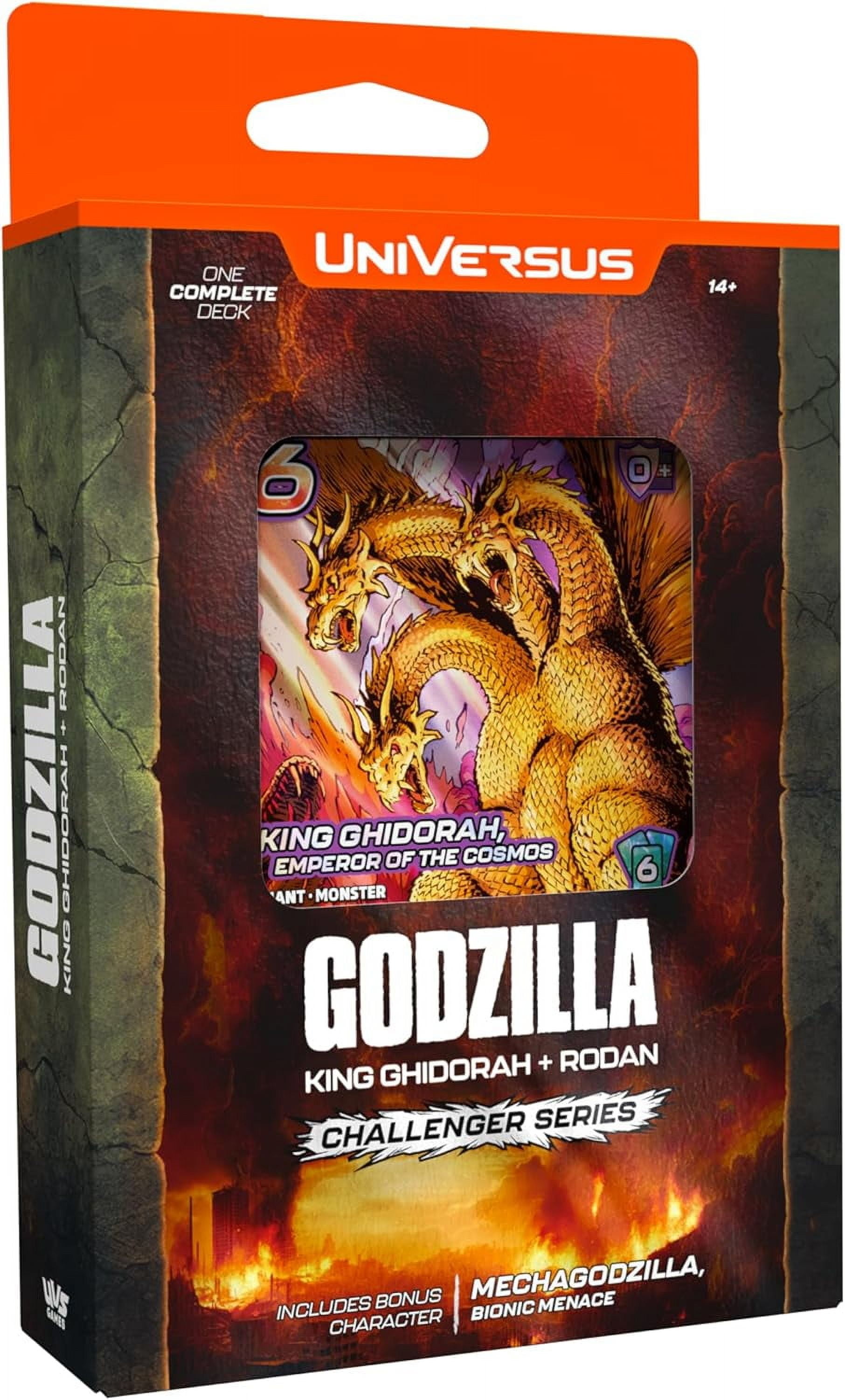 Godzilla Challenger Series, King Ghidorah and Rodan Character