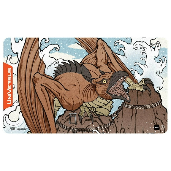 UniVersus Godzilla Challenger Series - Rodan Playmat - 24 x 14" Neoprene Mat, Tabletop Card Game Accessory, UVS Games, Officially Licensed