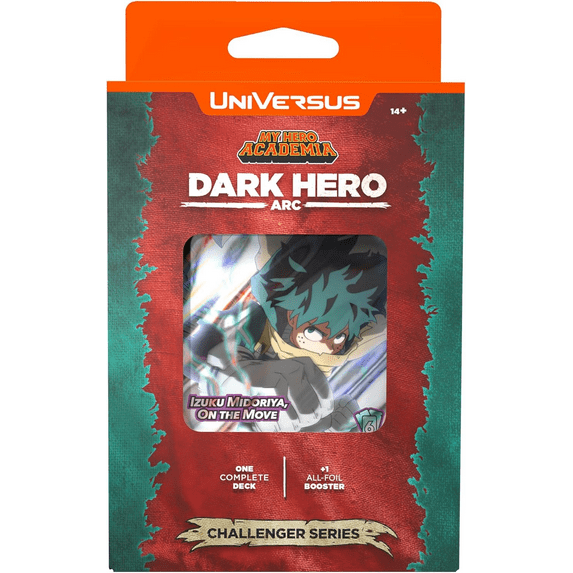 UVS Games/Jasco My Hero Academia - Dark Hero Arc Challenger Series Deck New