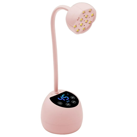 UVS Nails Lamp Gooseneck UVS Light for Gel Nails Polish Flashs LED Nails Lamp with Three Timers Sensors Home Salon