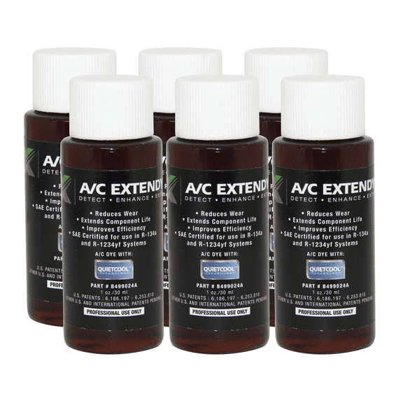 UView 499024A A/C ExtenDye 1 oz. Bottle, Pack of 6