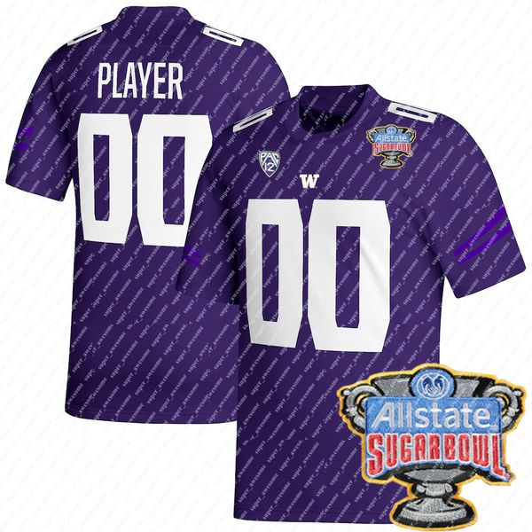 UW Huskies Football Jersey Michael Penix Jr Rome Odunze Dillon Johnson