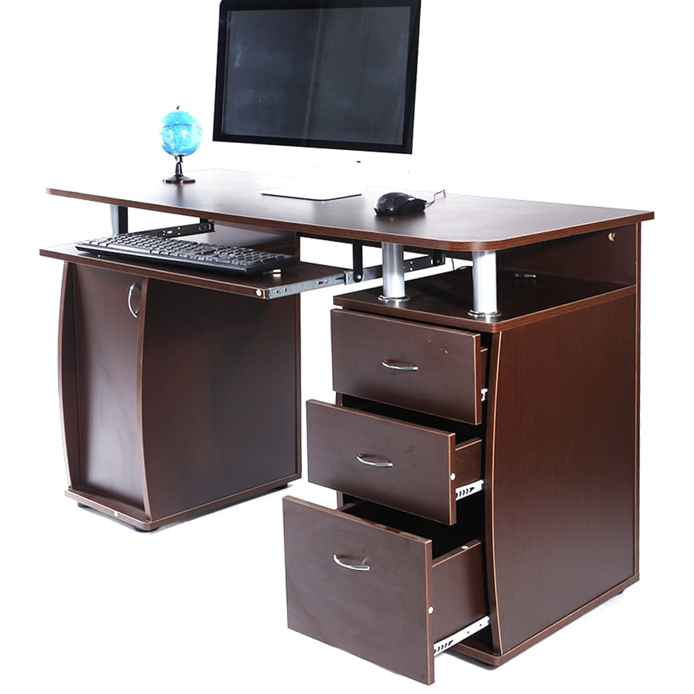 UWR-Nite Office Desk Computer Table Study Writing Desk Workstation ...