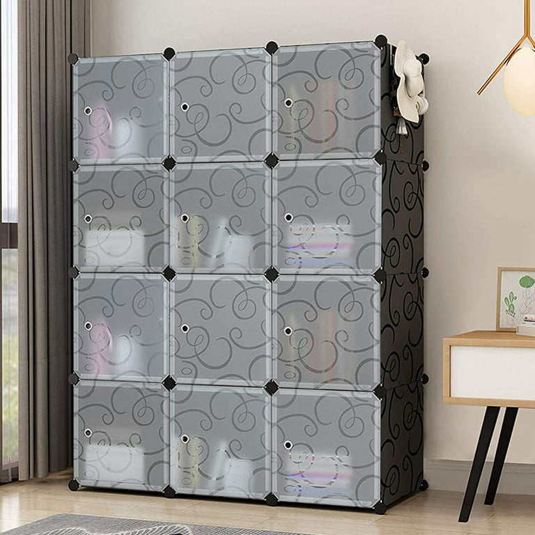 UWR-Nite Portable Cube Storage - 14x14 Cube Wire Cube Organizer Storage  Organizer Clothes Storage Storage Shelves Shelf for Clothes Plastic Dresser