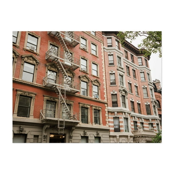 UWS Architectural 01 - Manhattan New York Photography Architecture Cityscape Street Photography Vintage City Unframed Wall Art Print 22 x 28 inches