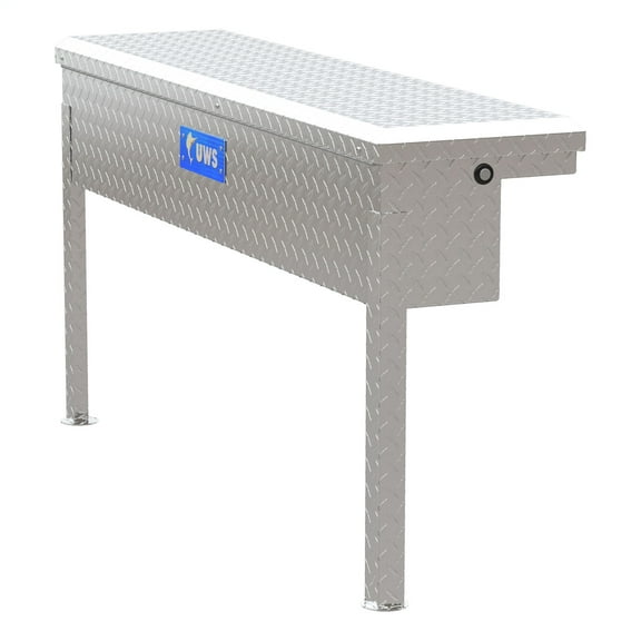 UWS EC30201 48-Inch Heavy-Wall Aluminum Truck Side Tool Box with Low Profile, RigidCore Lid
