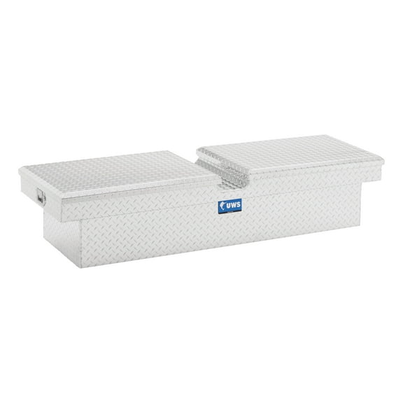 UWS EC10051 63-Inch Heavy-Wall Aluminum Gull Wing Truck Tool Box, RigidCore Lids