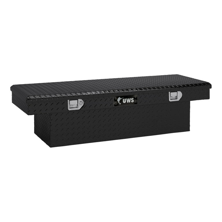 UWS EC10092 54-Inch Gloss Black Heavy-Wall Aluminum Truck Tool Box