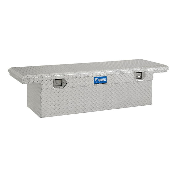 UWS EC10101 54-Inch Heavy-Wall Aluminum Truck Tool Box with Low Profile, RigidCore Lid