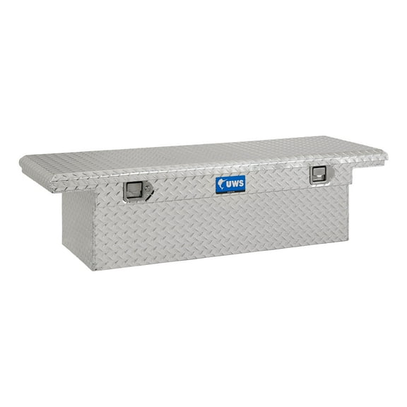 UWS EC10101 54-Inch Heavy-Wall Aluminum Truck Tool Box with Low Profile, RigidCore Lid